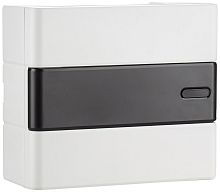 Бокс пластиковый ЭРА Trend ЩРН-П-08 8 мод. (231х200х102мм) IP40 черная дверца картинка 